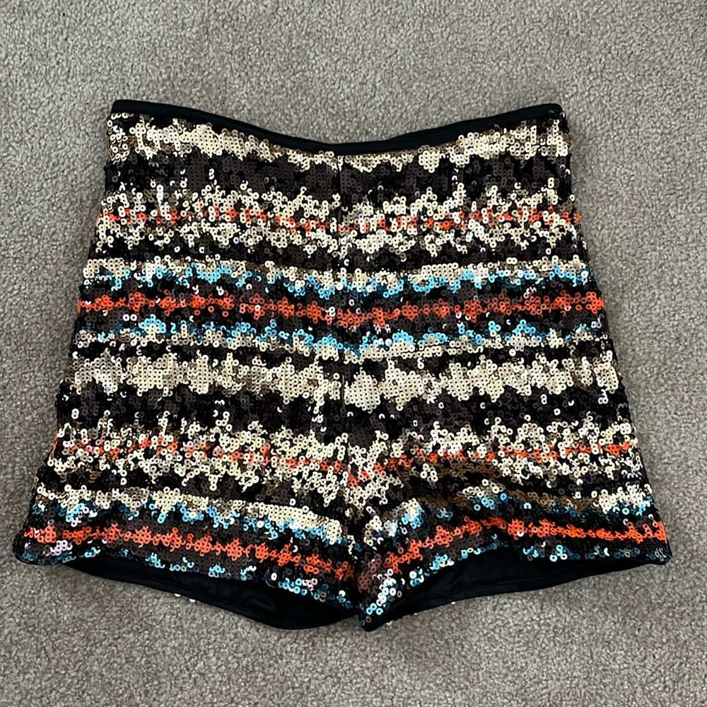 Bebe Sequin Shorts